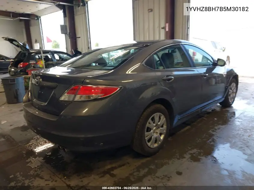 2011 Mazda Mazda6 I Sport VIN: 1YVHZ8BH7B5M30182 Lot: 42603704