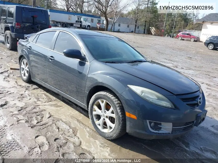 2012 Mazda Mazda6 VIN: 1YVHZ8CH5C5M02896 Lot: 12275988