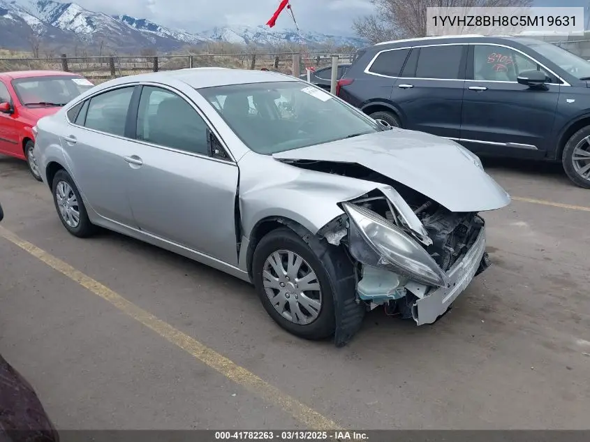 2012 Mazda Mazda6 I Sport VIN: 1YVHZ8BH8C5M19631 Lot: 41782263