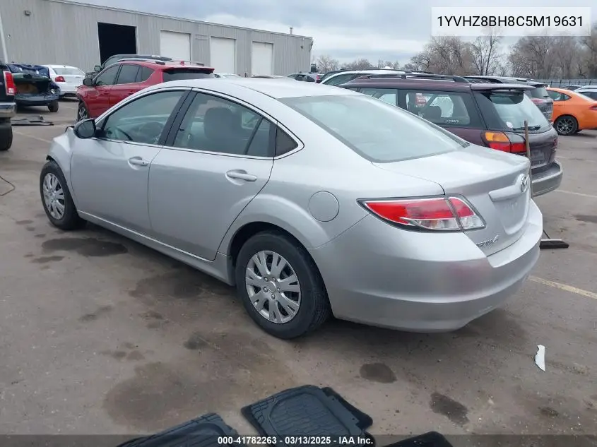 2012 Mazda Mazda6 I Sport VIN: 1YVHZ8BH8C5M19631 Lot: 41782263
