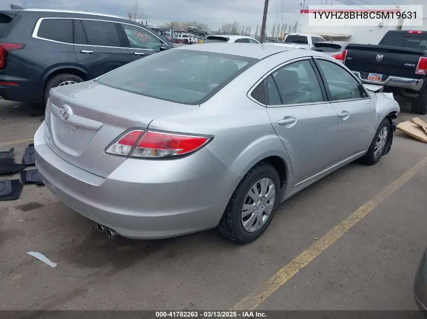 2012 Mazda Mazda6 I Sport VIN: 1YVHZ8BH8C5M19631 Lot: 41782263