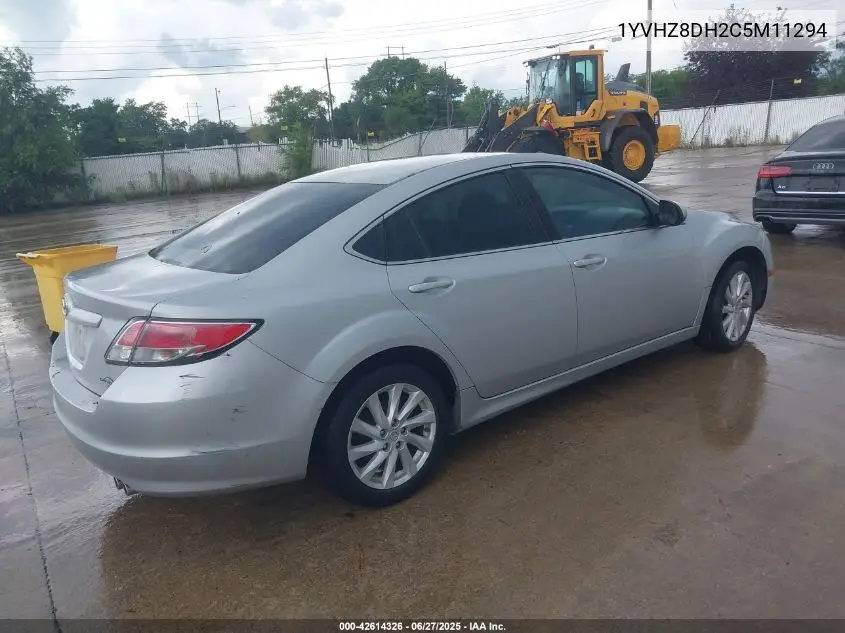 2012 Mazda Mazda6 I Touring VIN: 1YVHZ8DH2C5M11294 Lot: 42614326