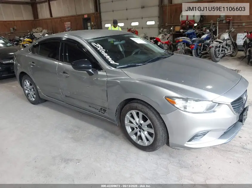 2014 Mazda Mazda6 I Sport VIN: JM1GJ1U59E1106603 Lot: 42209672