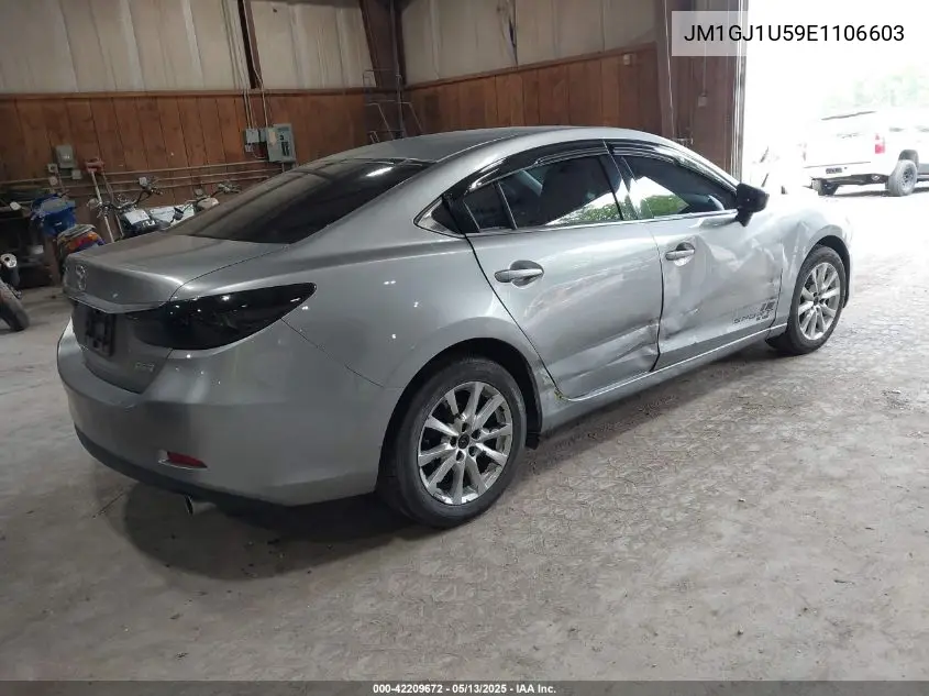 2014 Mazda Mazda6 I Sport VIN: JM1GJ1U59E1106603 Lot: 42209672