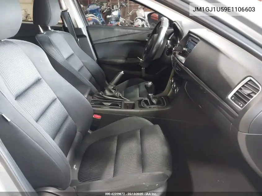 2014 Mazda Mazda6 I Sport VIN: JM1GJ1U59E1106603 Lot: 42209672
