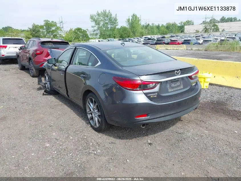 2014 Mazda Mazda6 I Grand Touring VIN: JM1GJ1W6XE1133878 Lot: 42599552