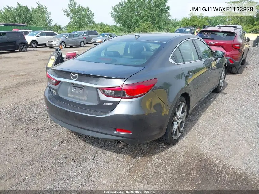 2014 Mazda Mazda6 I Grand Touring VIN: JM1GJ1W6XE1133878 Lot: 42599552