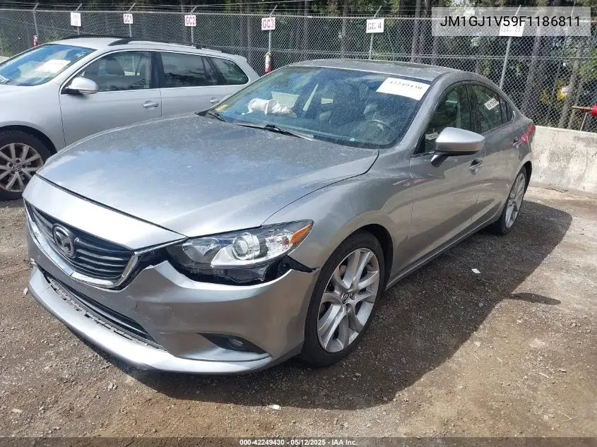 2015 Mazda Mazda6 I Touring VIN: JM1GJ1V59F1186811 Lot: 42249430