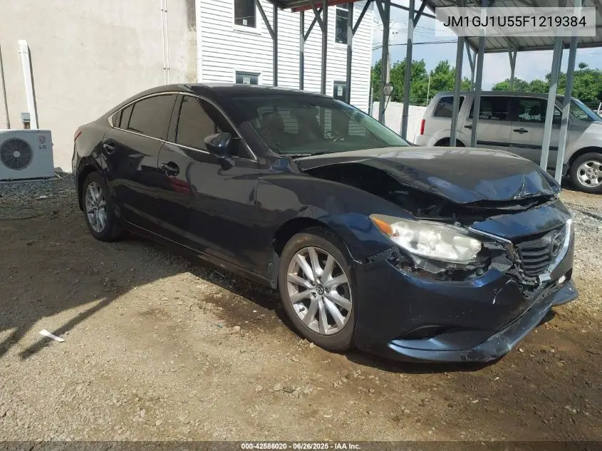 2015 Mazda Mazda6 I Sport VIN: JM1GJ1U55F1219384 Lot: 42586020