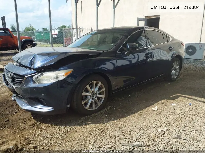 2015 Mazda Mazda6 I Sport VIN: JM1GJ1U55F1219384 Lot: 42586020