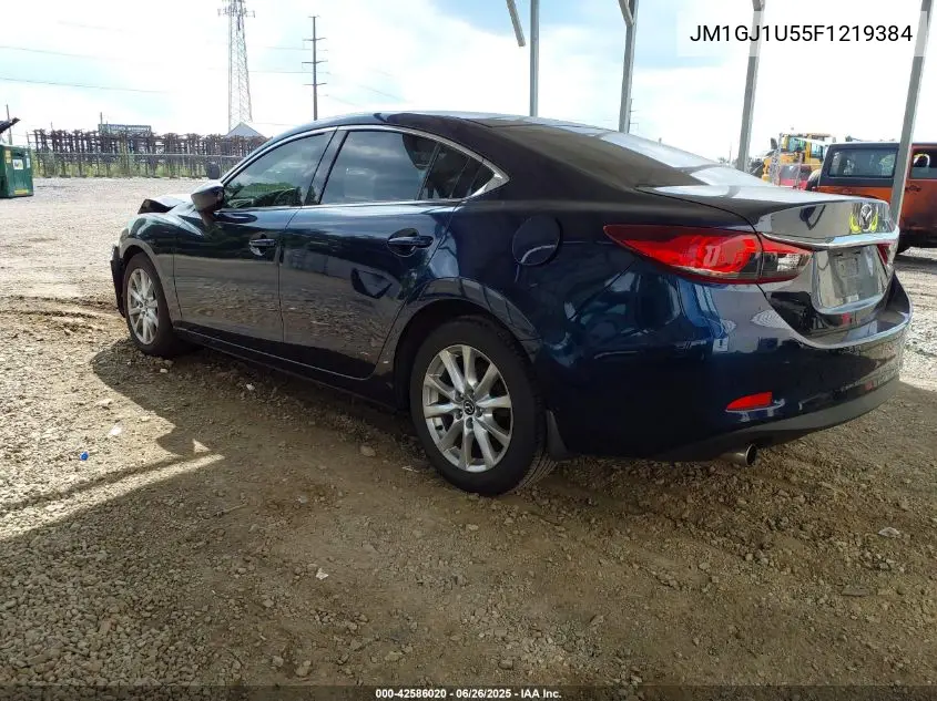 2015 Mazda Mazda6 I Sport VIN: JM1GJ1U55F1219384 Lot: 42586020