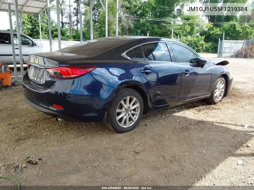2015 Mazda Mazda6 I Sport VIN: JM1GJ1U55F1219384 Lot: 42586020
