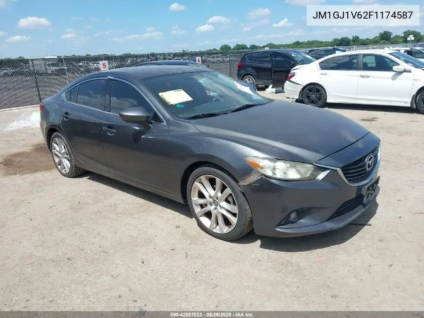 2015 Mazda Mazda6 I Touring VIN: JM1GJ1V62F1174587 Lot: 42597523