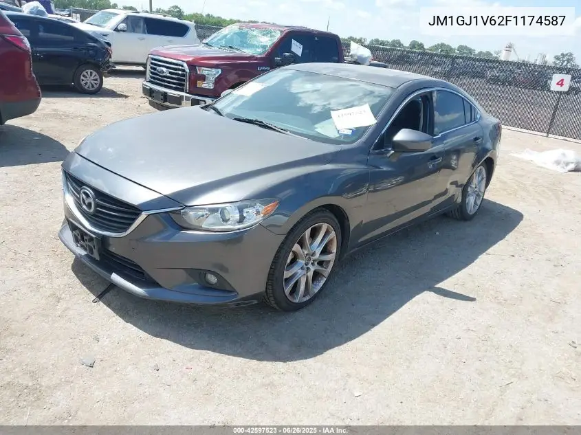 2015 Mazda Mazda6 I Touring VIN: JM1GJ1V62F1174587 Lot: 42597523