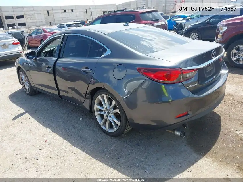 2015 Mazda Mazda6 I Touring VIN: JM1GJ1V62F1174587 Lot: 42597523
