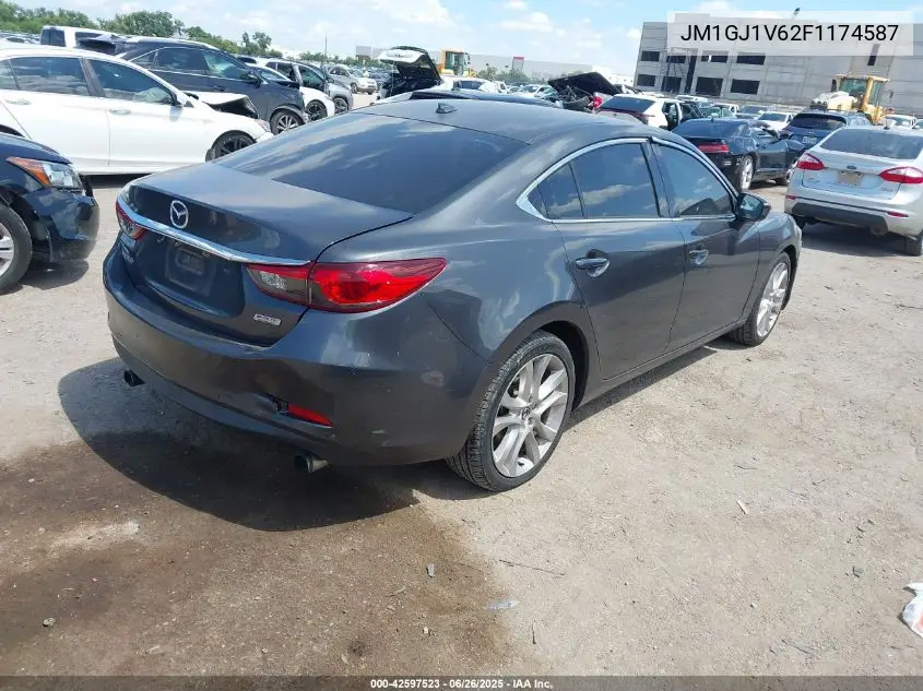 2015 Mazda Mazda6 I Touring VIN: JM1GJ1V62F1174587 Lot: 42597523