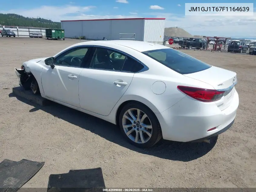 2015 Mazda Mazda6 I Touring VIN: JM1GJ1T67F1164639 Lot: 42599088