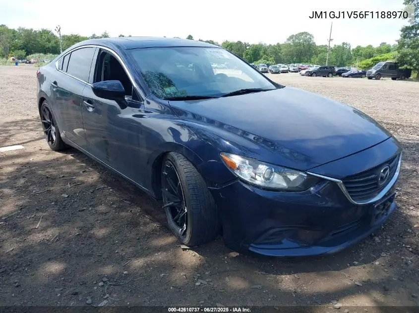 2015 Mazda Mazda6 I Touring VIN: JM1GJ1V56F1188970 Lot: 42610737