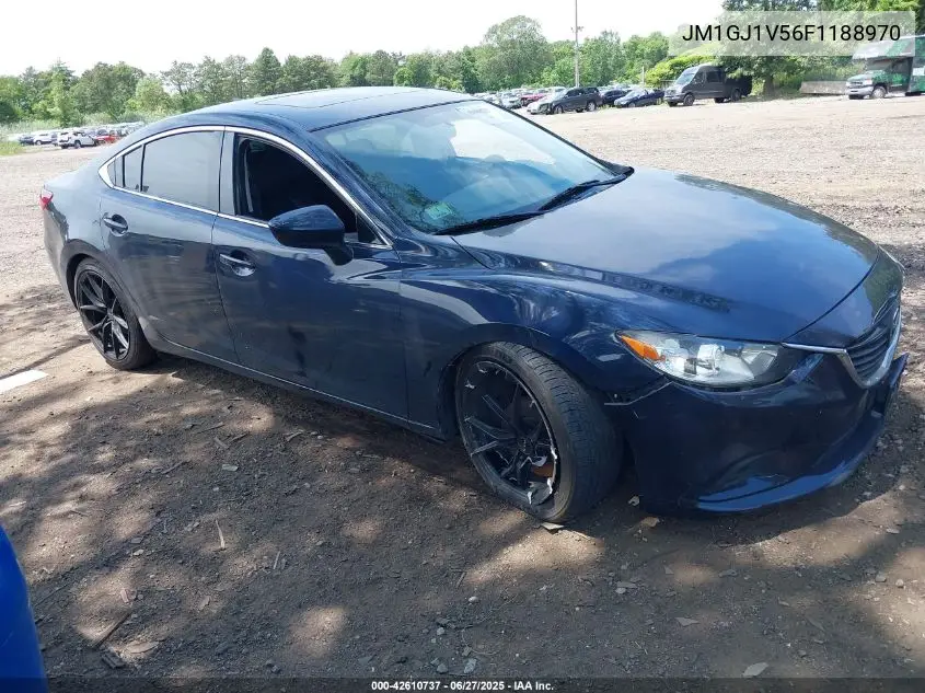 2015 Mazda Mazda6 I Touring VIN: JM1GJ1V56F1188970 Lot: 42610737
