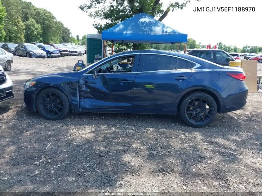 2015 Mazda Mazda6 I Touring VIN: JM1GJ1V56F1188970 Lot: 42610737