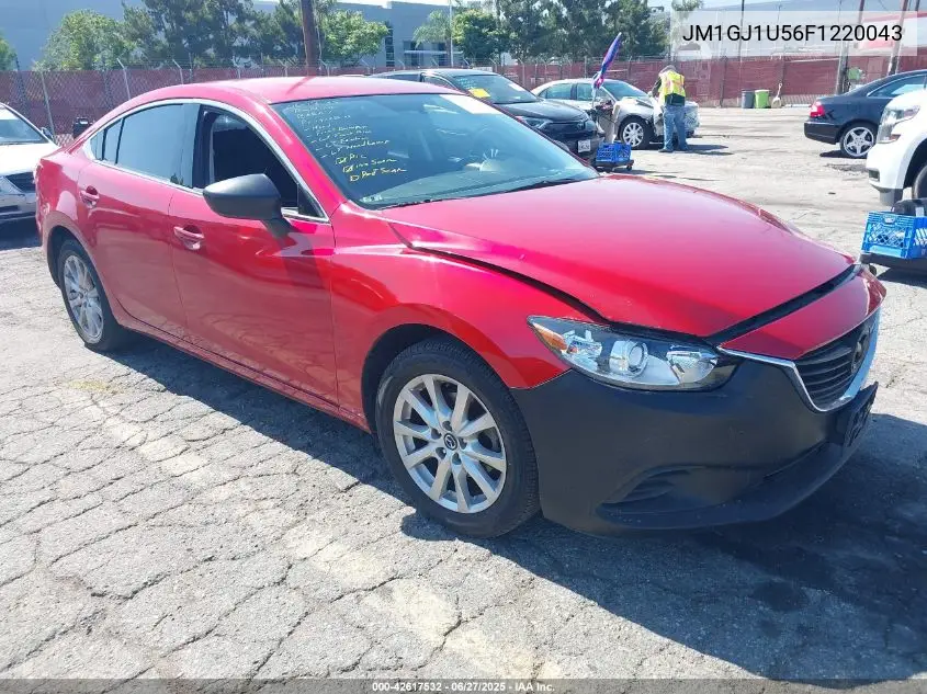 2015 Mazda Mazda6 I Sport VIN: JM1GJ1U56F1220043 Lot: 42617532