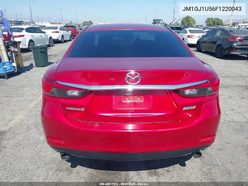 2015 Mazda Mazda6 I Sport VIN: JM1GJ1U56F1220043 Lot: 42617532