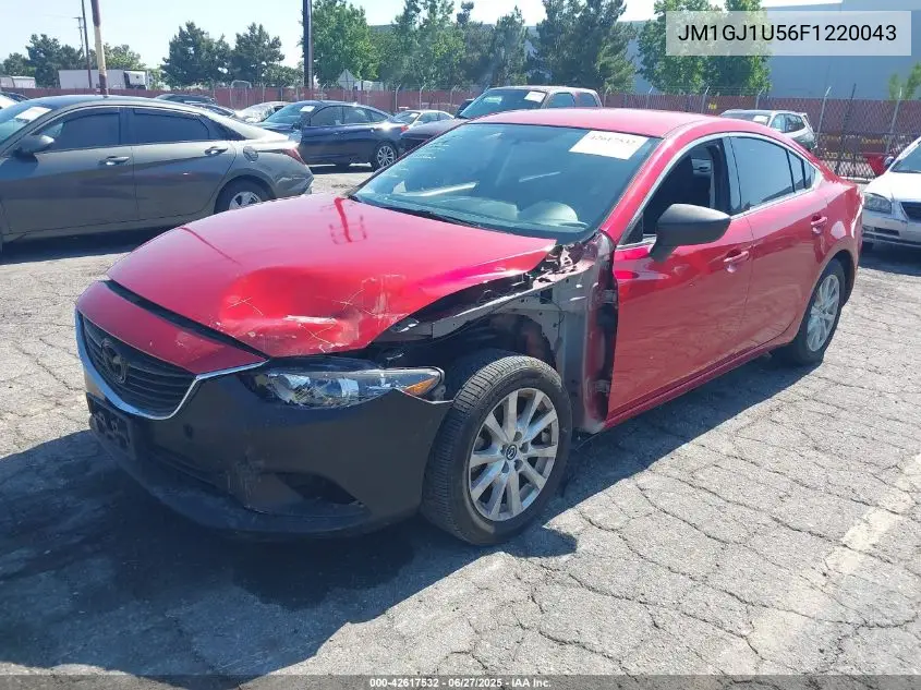 2015 Mazda Mazda6 I Sport VIN: JM1GJ1U56F1220043 Lot: 42617532