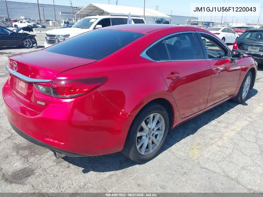 2015 Mazda Mazda6 I Sport VIN: JM1GJ1U56F1220043 Lot: 42617532