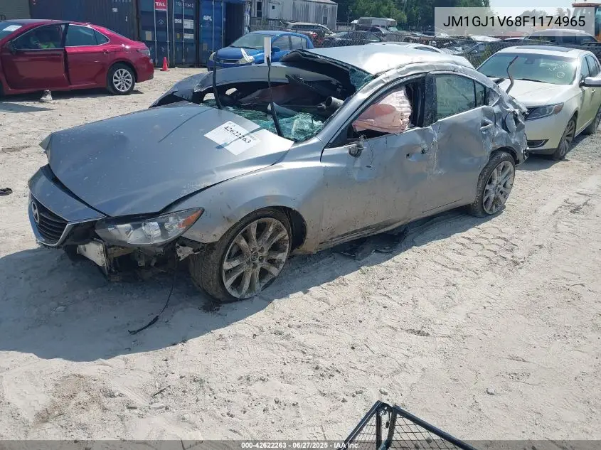 2015 Mazda Mazda6 I Touring VIN: JM1GJ1V68F1174965 Lot: 42622263