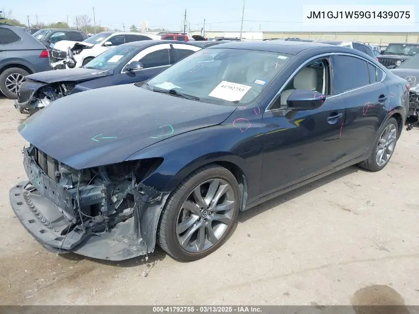 2016 Mazda Mazda6 I Grand Touring VIN: JM1GJ1W59G1439075 Lot: 41792755