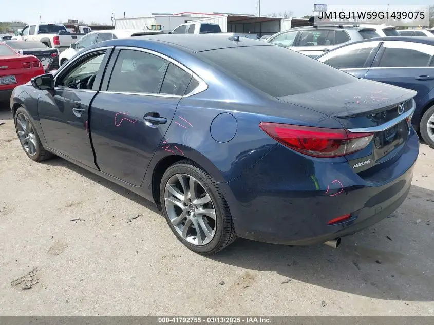 2016 Mazda Mazda6 I Grand Touring VIN: JM1GJ1W59G1439075 Lot: 41792755