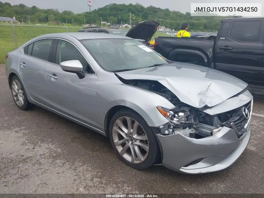 2016 Mazda Mazda6 I Touring VIN: JM1GJ1V57G1434250 Lot: 42241857