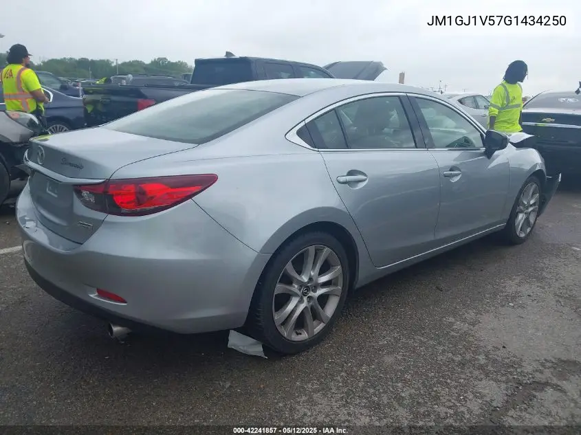 2016 Mazda Mazda6 I Touring VIN: JM1GJ1V57G1434250 Lot: 42241857