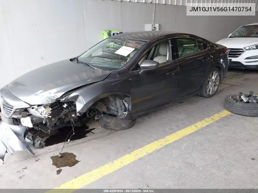 2016 Mazda Mazda6 I Touring VIN: JM1GJ1V56G1470754 Lot: 42261934
