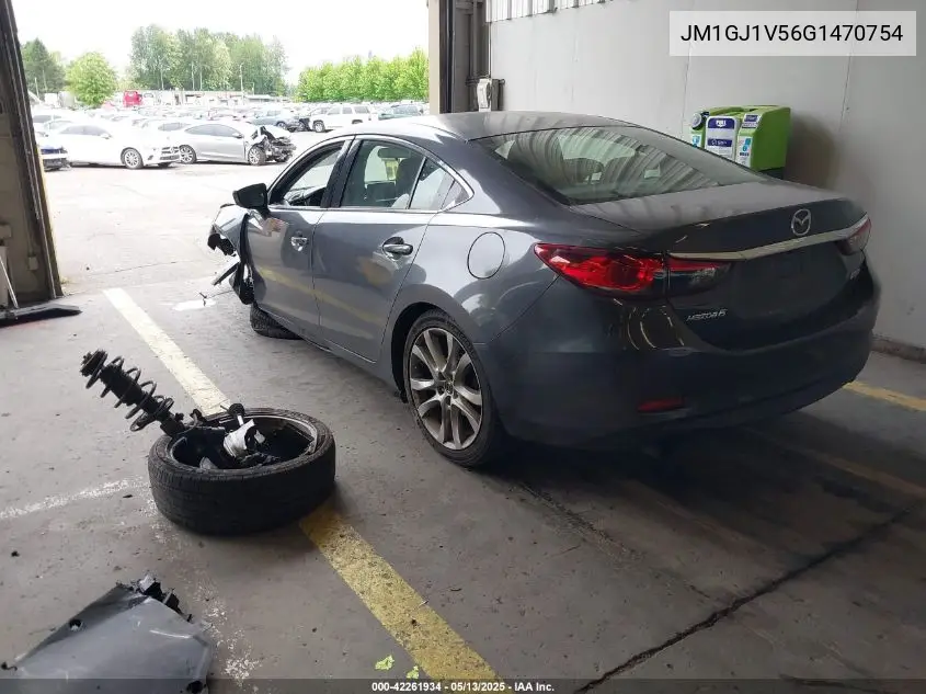 2016 Mazda Mazda6 I Touring VIN: JM1GJ1V56G1470754 Lot: 42261934