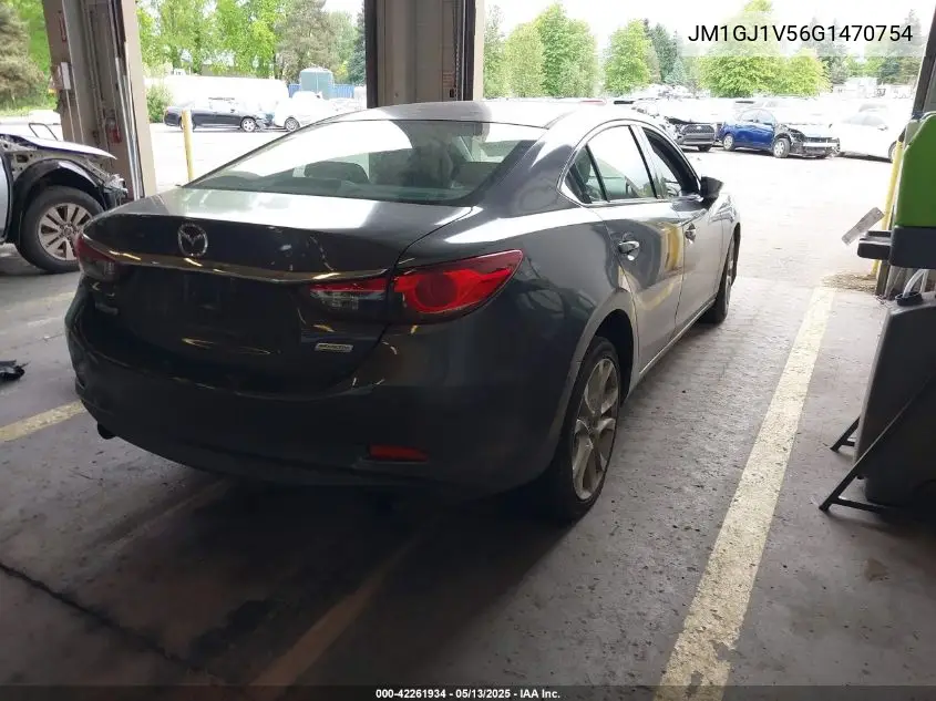 2016 Mazda Mazda6 I Touring VIN: JM1GJ1V56G1470754 Lot: 42261934