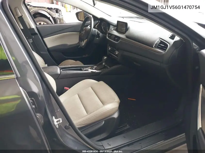 2016 Mazda Mazda6 I Touring VIN: JM1GJ1V56G1470754 Lot: 42261934