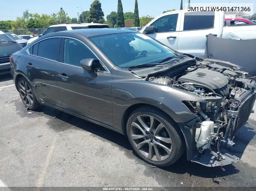 2016 Mazda Mazda6 I Grand Touring VIN: JM1GJ1W54G1471366 Lot: 42572762