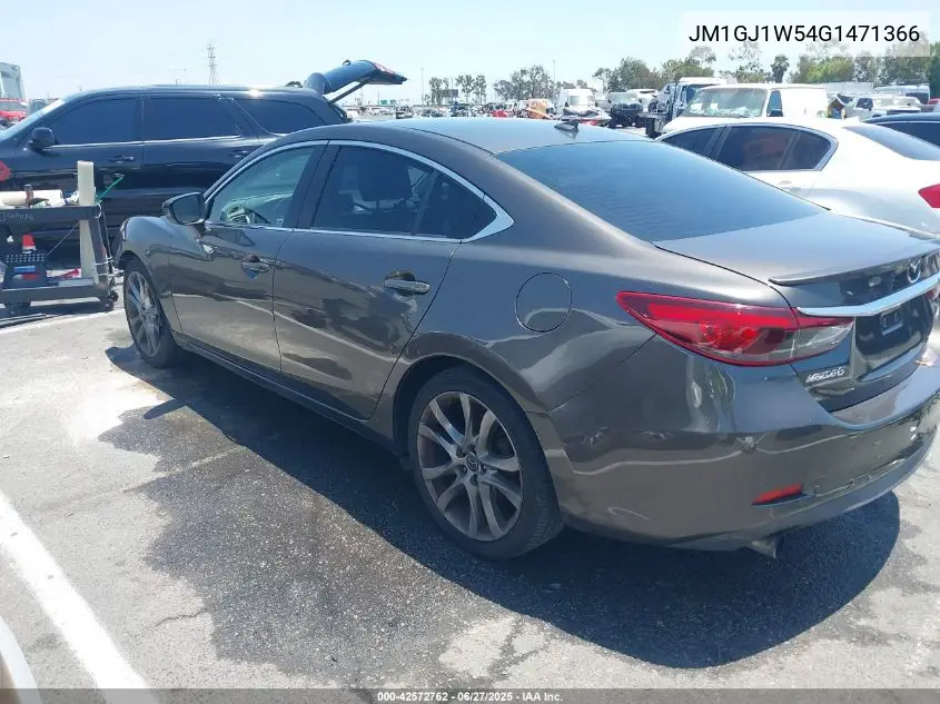 2016 Mazda Mazda6 I Grand Touring VIN: JM1GJ1W54G1471366 Lot: 42572762