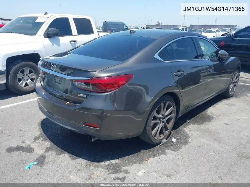 2016 Mazda Mazda6 I Grand Touring VIN: JM1GJ1W54G1471366 Lot: 42572762