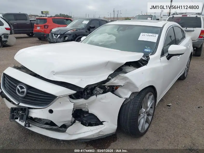 2017 Mazda Mazda6 Touring VIN: JM1GL1V56H1124800 Lot: 41744953