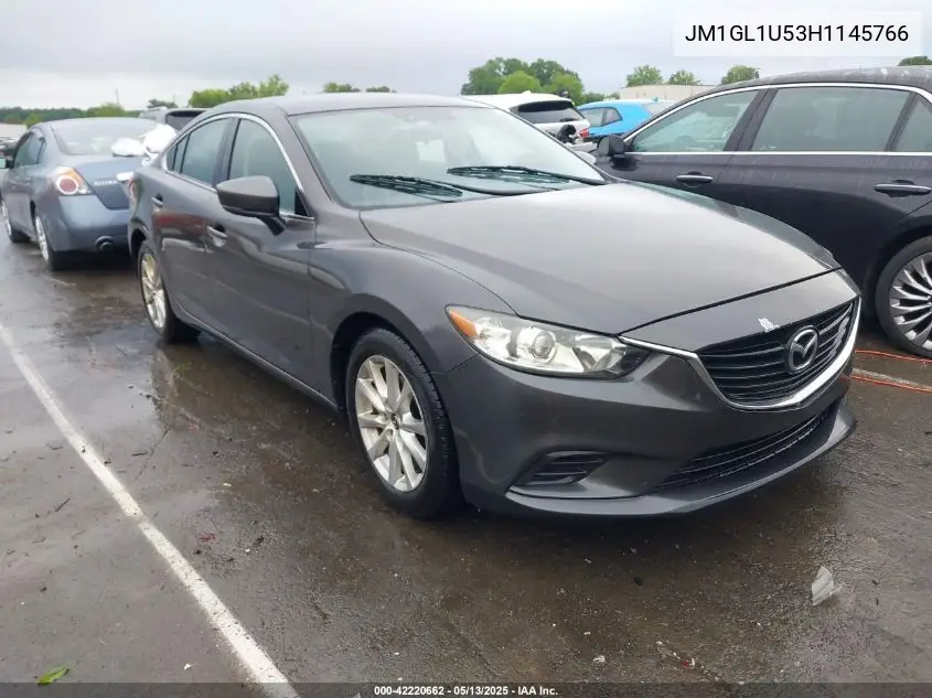 2017 Mazda Mazda6 Sport VIN: JM1GL1U53H1145766 Lot: 42220662