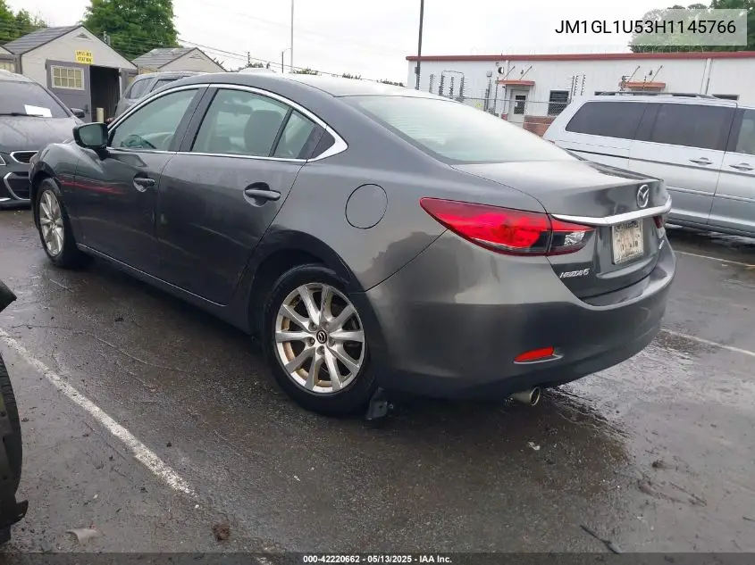 2017 Mazda Mazda6 Sport VIN: JM1GL1U53H1145766 Lot: 42220662
