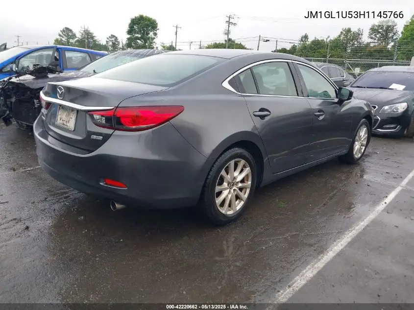 2017 Mazda Mazda6 Sport VIN: JM1GL1U53H1145766 Lot: 42220662