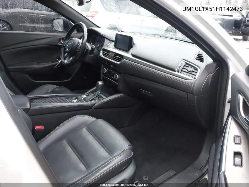 2017 Mazda Mazda6 Grand Touring VIN: JM1GL1X51H1142473 Lot: 42234809