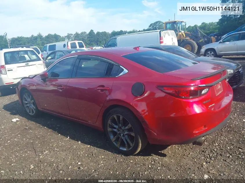 2017 Mazda 6 Grand Touring VIN: JM1GL1W50H1144121 Lot: 42565338