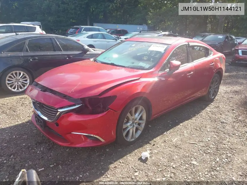 2017 Mazda 6 Grand Touring VIN: JM1GL1W50H1144121 Lot: 42565338