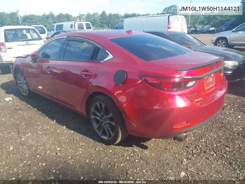 2017 Mazda 6 Grand Touring VIN: JM1GL1W50H1144121 Lot: 42565338