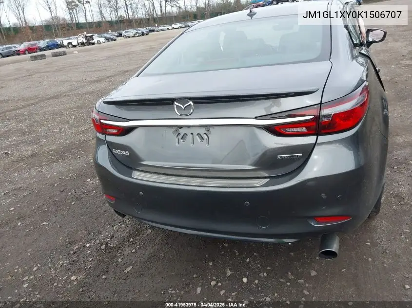 2019 Mazda Mazda6 Signature VIN: JM1GL1XY0K1506707 Lot: 41953975