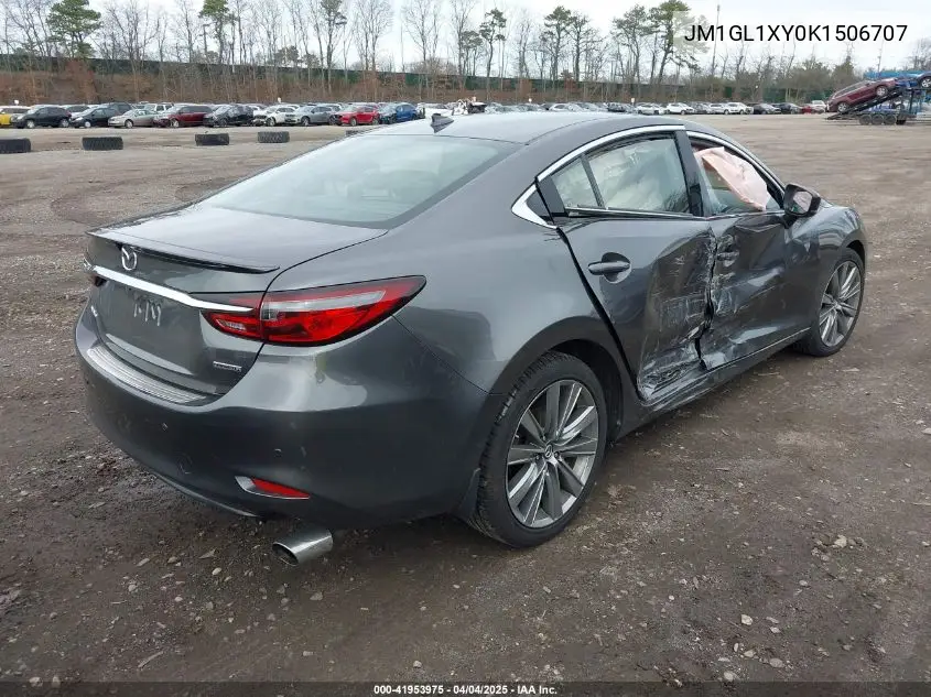 2019 Mazda Mazda6 Signature VIN: JM1GL1XY0K1506707 Lot: 41953975